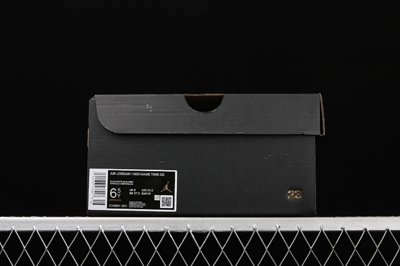 All categories Air Jordan Jordan series basketball shoes Air Jordan 1 Mid Air Jordan1 Mid Game Time AJ1 Joe 1 Zhongbang basketball shoes CV4891-001